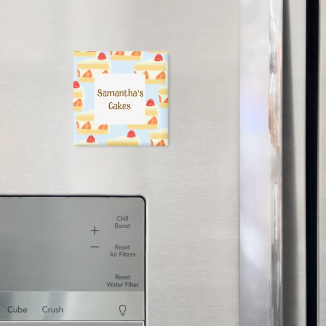 Imã Bolo de Morango (In Situ (Fridge))