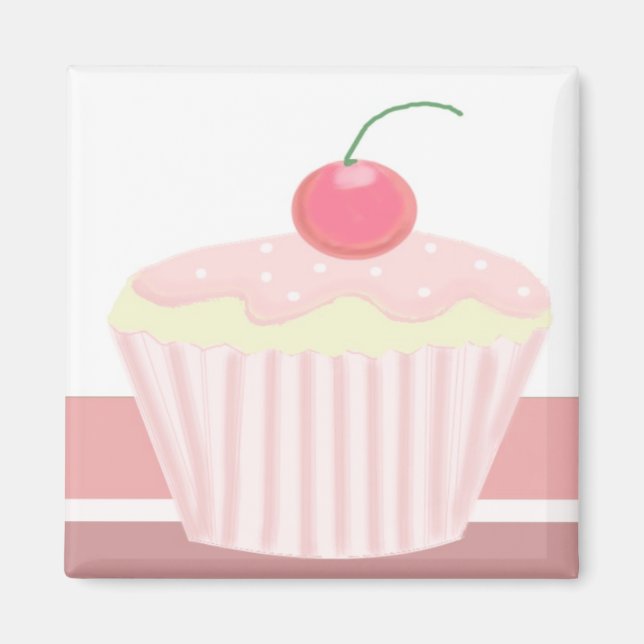 Imã Bolo de Rosa Doce (Frente)