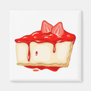 Imã Bolo delicioso de Cheesecake