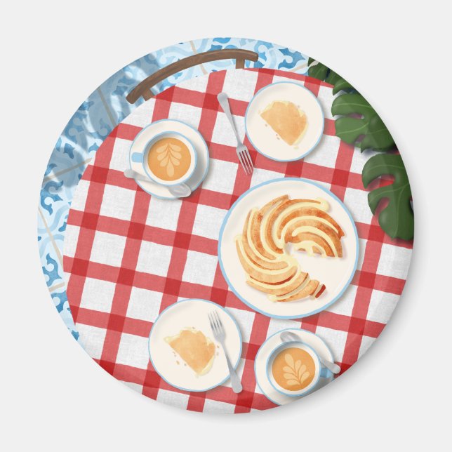 Imã Bolo e Café por Dois (Frente)