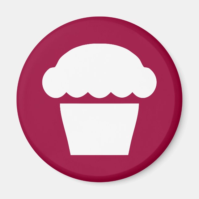 Imã bolo simples / muffin (Frente)