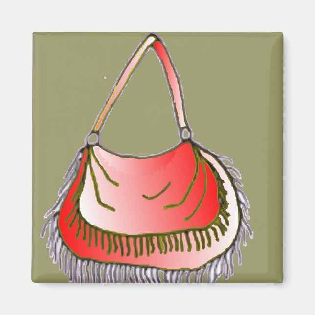 Imã Bolsa com borda (Frente)