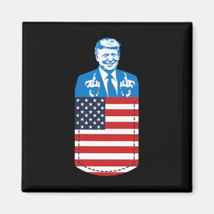 Imã Bolsa do Dedo do Meio de Trump 2020 Eleição EUA Re