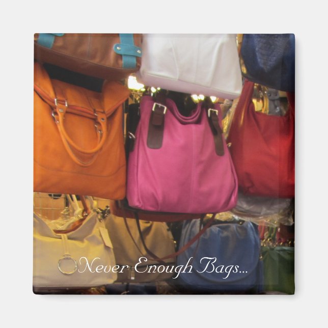 Imã Bolsas de couro italianas (Frente)