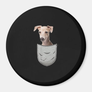 Imã Bolso De Peito Para Cães, Gato-De-Cão Italiano