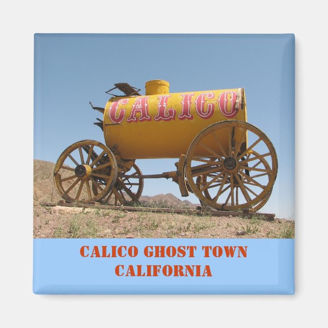 Imã Bom Calico Ghost Town Magnet! (Frente)