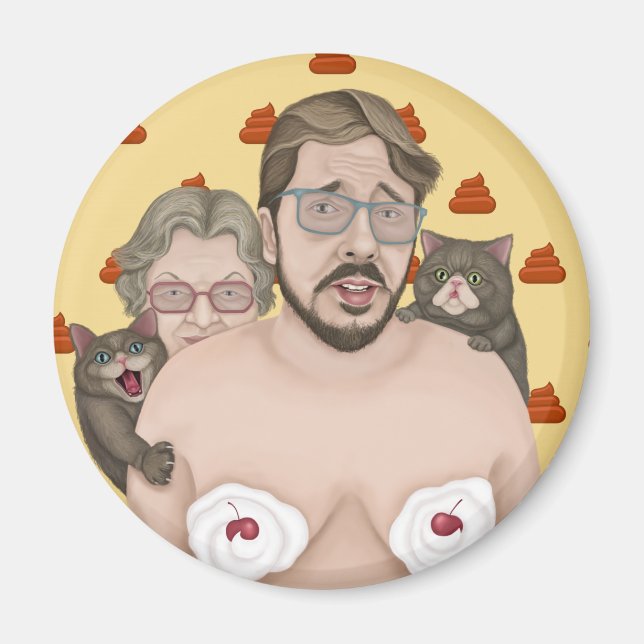 Imã Bom dia (Frente)