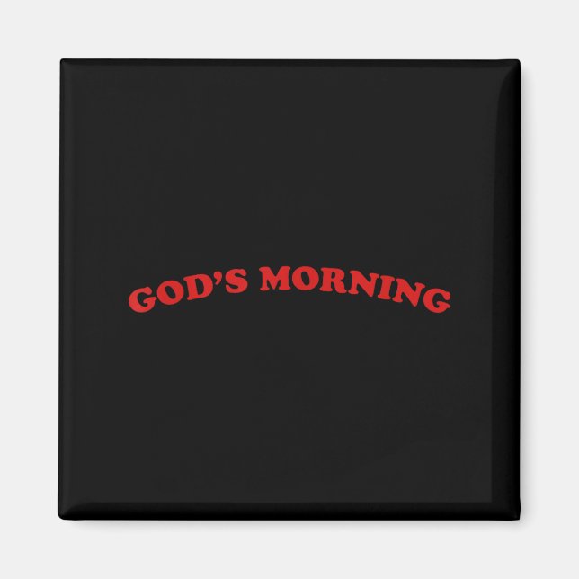 Imã Bom dia deus religioso  (Frente)