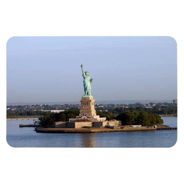 Ímã Bom dia Lady Liberty Premium Flexi Magnet (Horizontal)