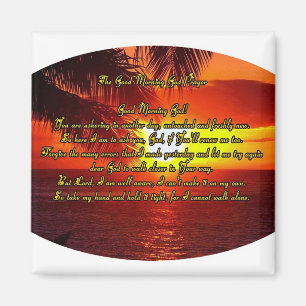 Imã Bom dia, oração de Deus