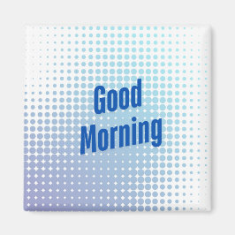 Imã Bom Dia Pontos Azuis