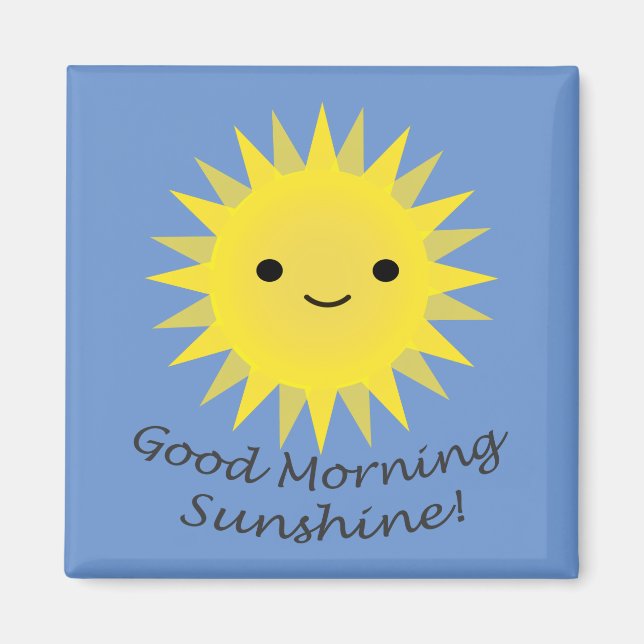 Imã Bom dia Sunshine Kawai Sun (Frente)