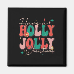 Imã Bom Natal Tenha Um Natal Holly Jolly Xmas