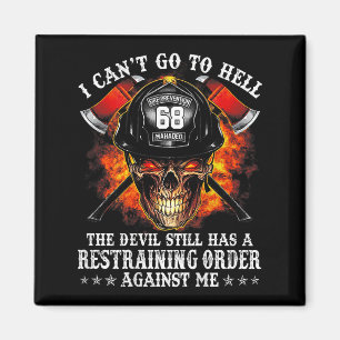 Imã Bombeiro Eu não posso ir ao inferno o diabo ainda 