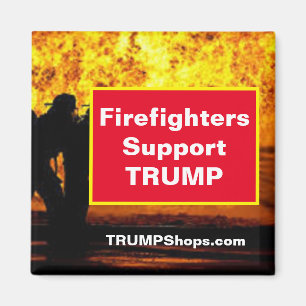 Imã Bombeiros suportam ímã TRUMP