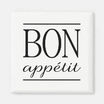 BON APPETIT Citação de Tipografia Preto e Branco