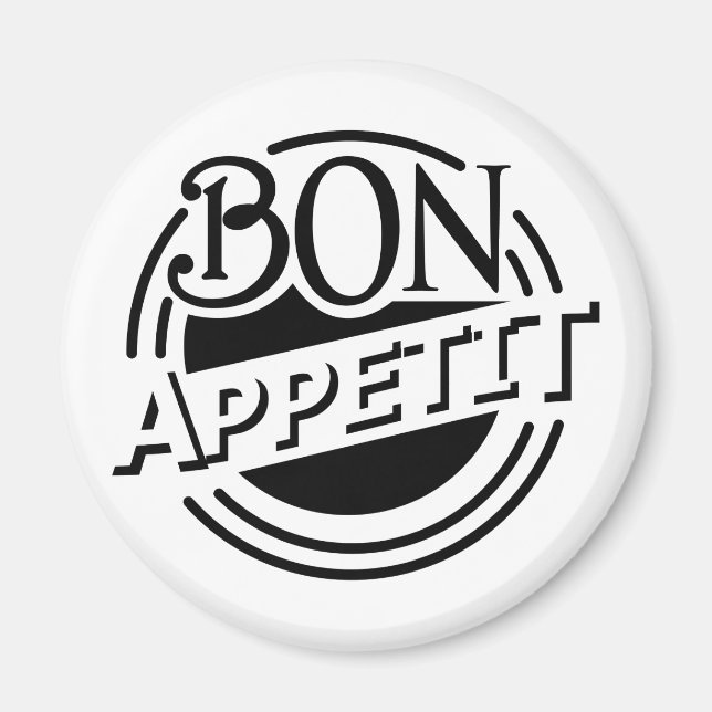 Imã Bon Appetit design (Frente)