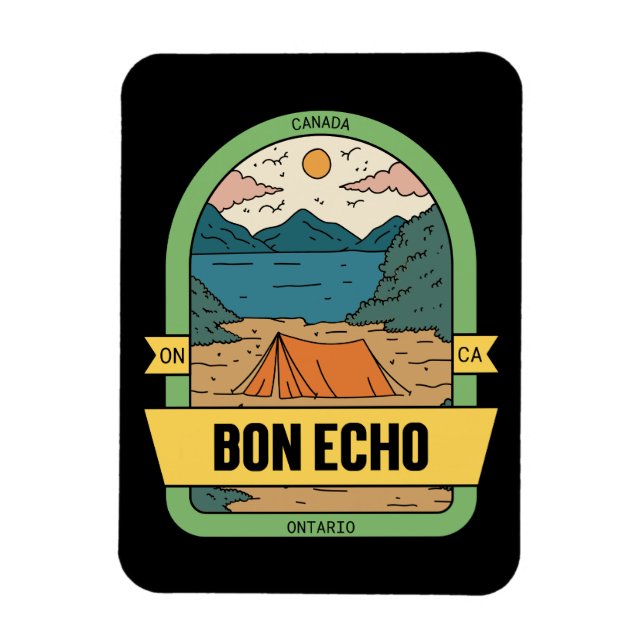 Ímã Bon Echo Canada Souvenir (Vertical)