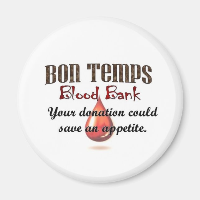 Imã Bon Temps Blood Bank (Frente)