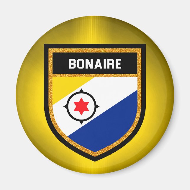 Imã Bonaire Flag (Frente)