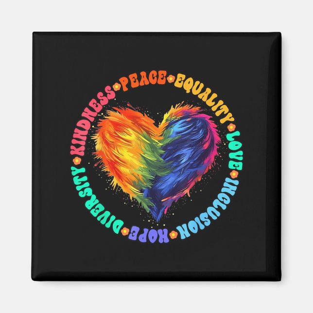Imã Bondade Paz Igualdade Amor Esperança Diversidade H (Frente)