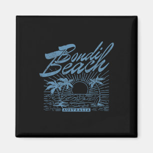 Imã Bondi Beach, Austrália, aflita praia Surf