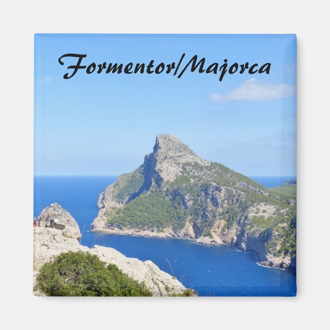 Imã Boné de Formentor - Magnet de Mallorca Souvenir (Frente)