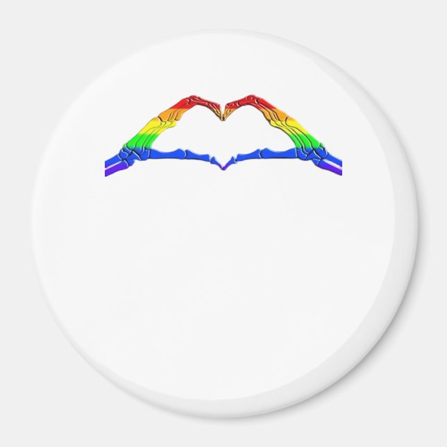 Imã Bone Hands Heart Classic (Frente)