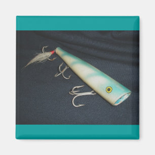Imã Boné n Bill Popper Vintage Lure Magnet