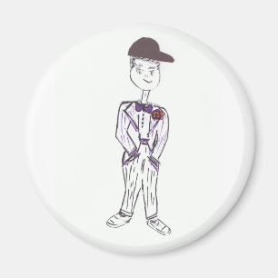 Imã Boné preto de beisebol