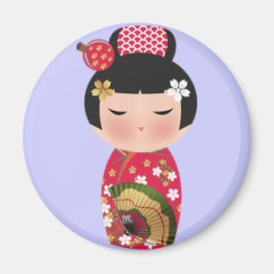 Imã Boneca japonesa