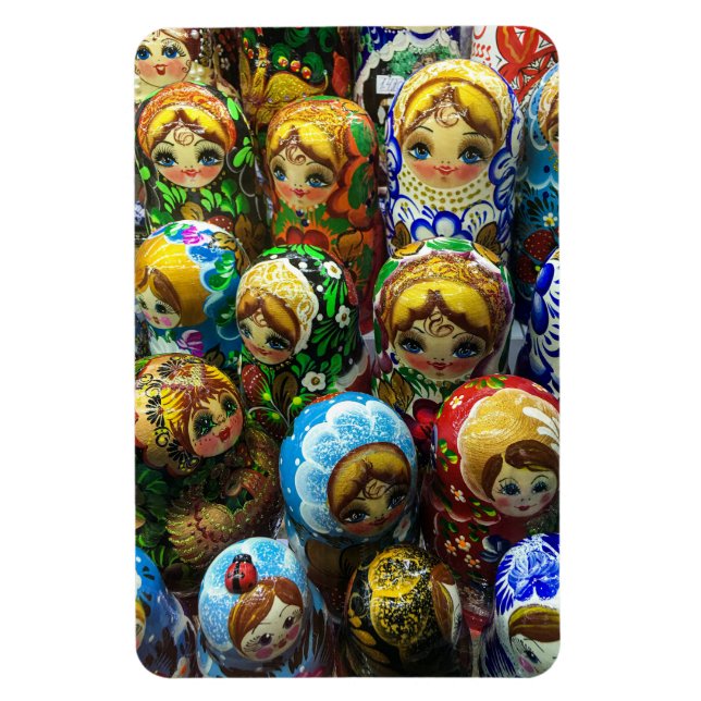 Ímã Bonecas Matryoshka Quiosque de Lembranças Foto de  (Vertical)