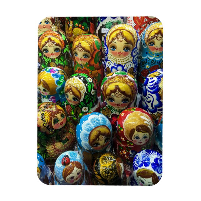 Ímã Bonecas Matryoshka Quiosque de Lembranças Foto de  (Vertical)