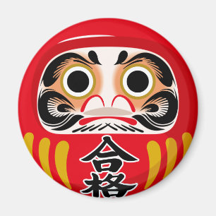 Imã Boneco Daruma (amaso tradicional japonês de boa so