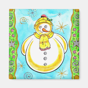 Imã Boneco de neve