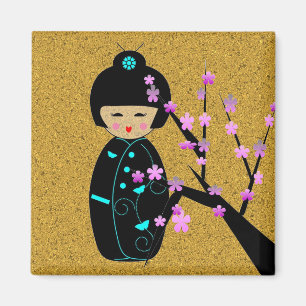 Imã Bonecos Asiáticos