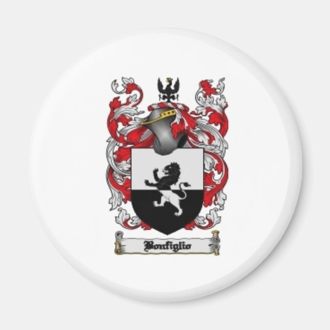 Imã Bonfiglio Família Crest (Frente)