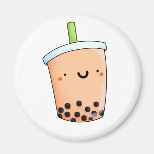 Imã Bonita Boba Chá Kawaii