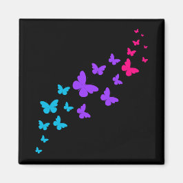 Imã Bonita borboleta Design de Orgulho Androgênio