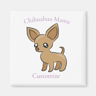 Imã Bonita Chihuahua Mama Art Thunder_Cove