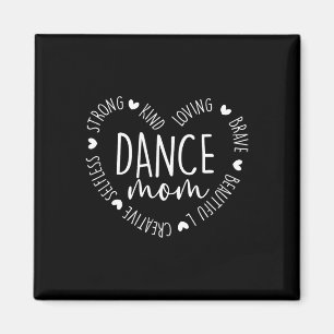 Imã Bonita dança Coração Mãe Dançarina Orgulhosa Mamãe