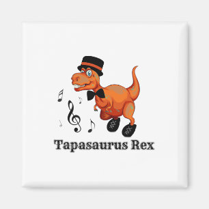 Imã Bonita Dança De Dança De Dinossauro - Tapassauro