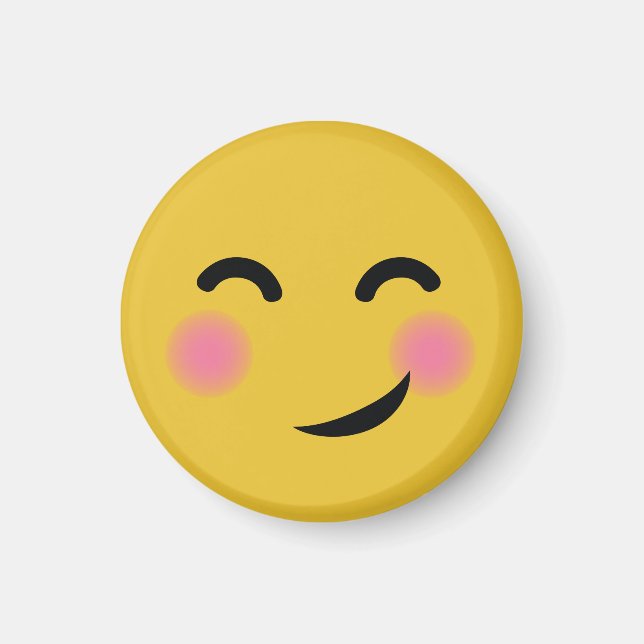 Imã Bonita e pequena você me fez esnobar emoji (Frente)