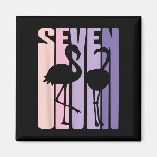 Imã Bonita oferta de aniversário de 7 I Flamingo I, 7
