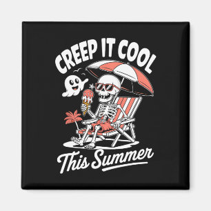 Imã Bonita Summerentre Ghost Funny Beach Halloween