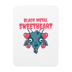 Ímã bonitinha cabeça de cabra