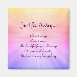 Imã Bonito arco-íris com os princípios design