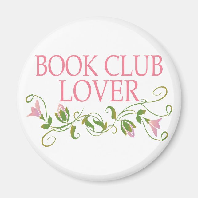 Imã Bonito Book Club Lover (Frente)