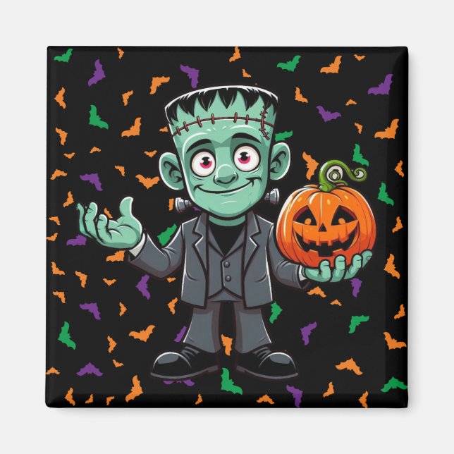 Imã Bonito, caricatura do monstro do Frankenstein (Frente)