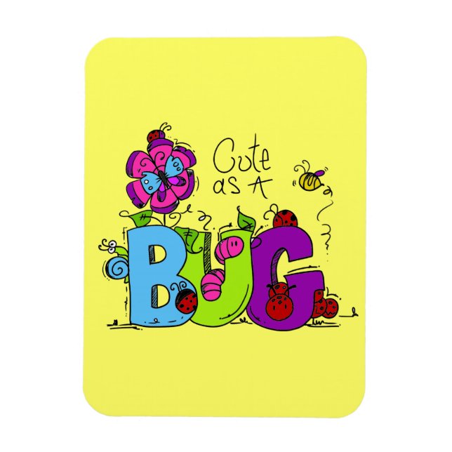 Ímã Bonito como um inseto (Vertical)